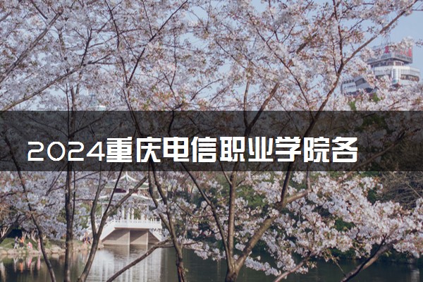 2024重庆电信职业学院各省录取分数线是多少 最低分及位次