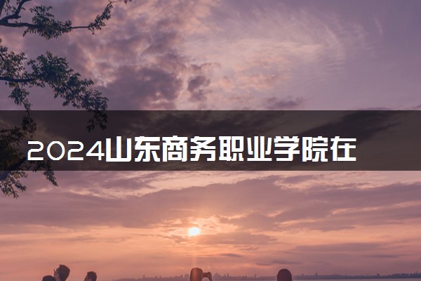 2024山东商务职业学院在安徽录取分数线 各专业分数及位次