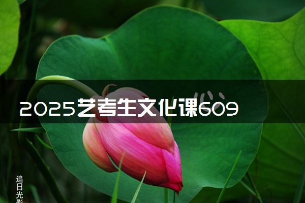2025艺考生文化课609分能上西北农林科技大学吗