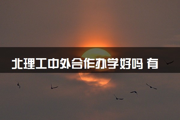 北理工中外合作办学好吗 有哪些专业
