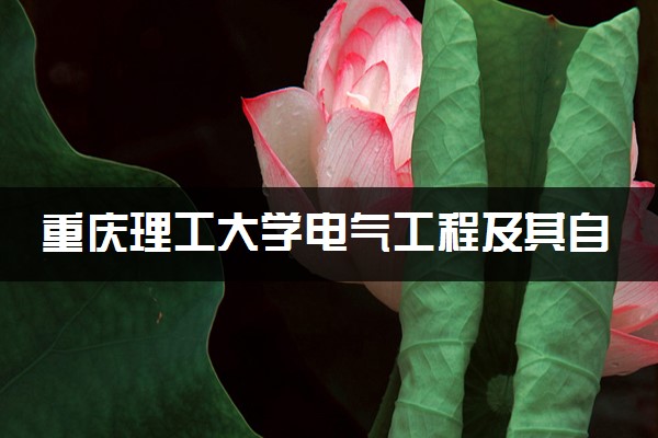 重庆理工大学电气工程及其自动化专业怎么样 录取分数线多少