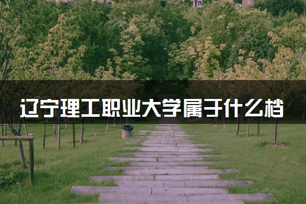辽宁理工职业大学属于什么档次 学校好不好