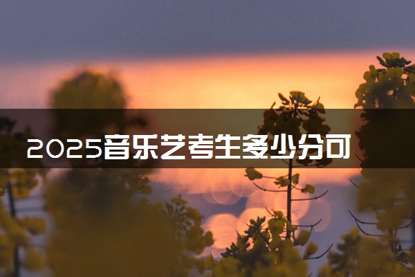 2025音乐艺考生多少分可以报广西水利电力职业技术学院