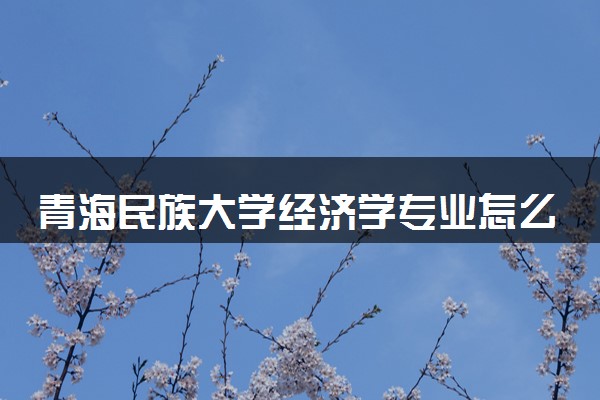 青海民族大学经济学专业怎么样 录取分数线多少