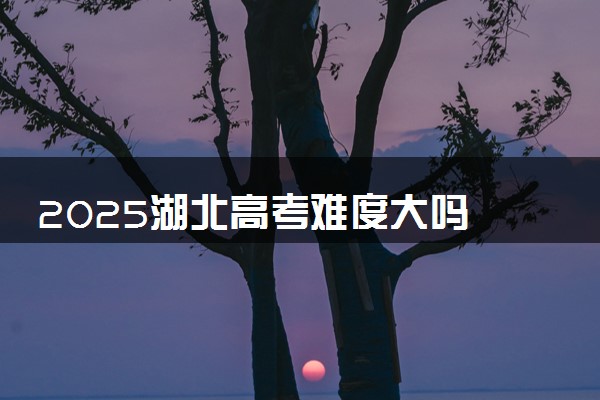 2025湖北高考难度大吗 全国排名第几