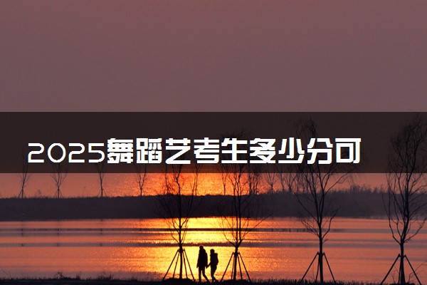 2025舞蹈艺考生多少分可以报宁德师范学院