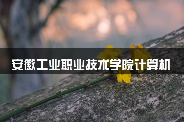 安徽工业职业技术学院计算机应用技术专业怎么样 录取分数线多少