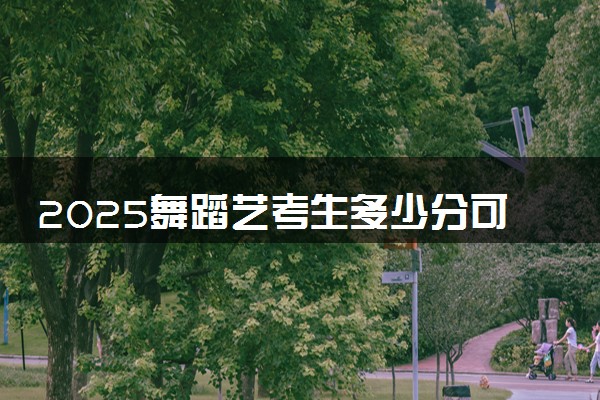 2025舞蹈艺考生多少分可以报湖南国防工业职业技术学院
