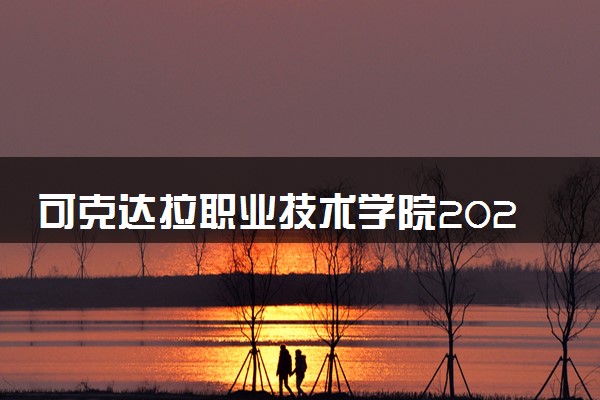 可克达拉职业技术学院2024年各省录取分数线 多少分能考上