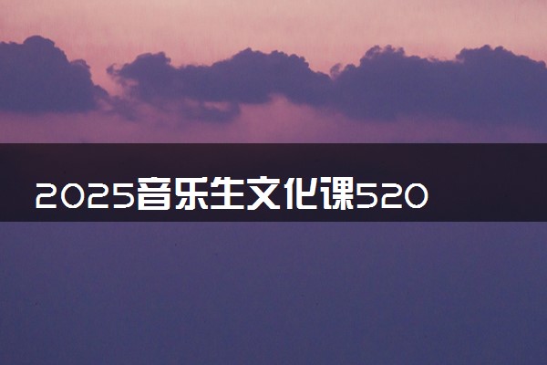 2025音乐生文化课520分能上苏州城市学院吗