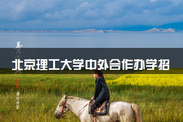 北京理工大学中外合作办学招生简章及专业计划（2025参考）