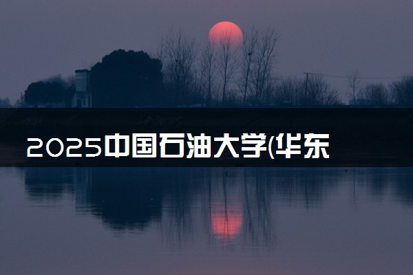 2025中国石油大学(华东)全国排名多少位 国内第几名