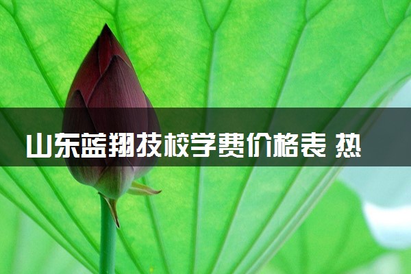 山东蓝翔技校学费价格表 热门专业有哪些