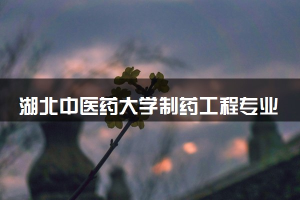 湖北中医药大学制药工程专业怎么样 录取分数线多少