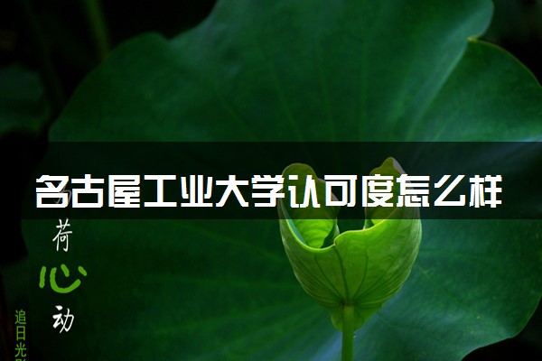 名古屋工业大学认可度怎么样 相当于国内什么大学