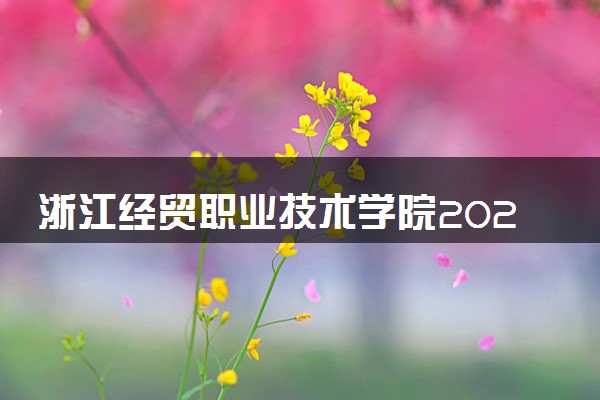 浙江经贸职业技术学院2024各省录取分数线及最低位次是多少