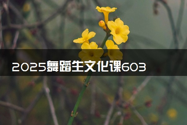 2025舞蹈生文化课603分能上中国石油大学(北京)吗