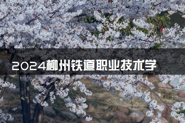 2024柳州铁道职业技术学院在贵州录取分数线 各专业分数及位次