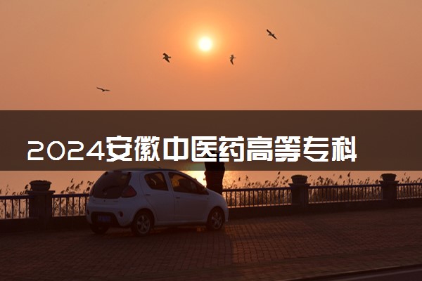 2024安徽中医药高等专科学校在广西录取分数线 各专业分数及位次