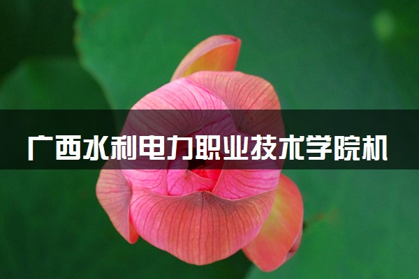 广西水利电力职业技术学院机电一体化技术专业怎么样 录取分数线多少