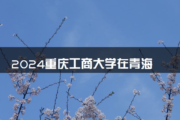 2024重庆工商大学在青海录取分数线 各专业分数及位次