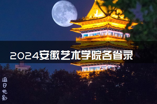 2024安徽艺术学院各省录取分数线是多少 最低分及位次