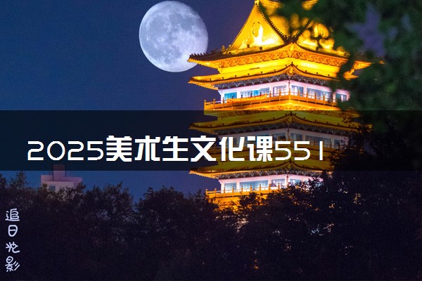 2025美术生文化课551分能上安徽财经大学吗