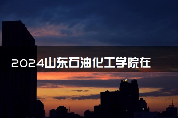2024山东石油化工学院在青海录取分数线 各专业分数及位次