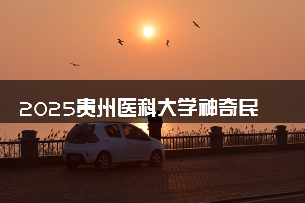 2025贵州医科大学神奇民族医药学院全国排名多少位 国内第几名