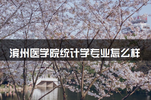 滨州医学院统计学专业怎么样 录取分数线多少