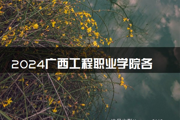 2024广西工程职业学院各省录取分数线是多少 最低分及位次