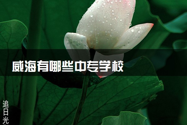 威海有哪些中专学校