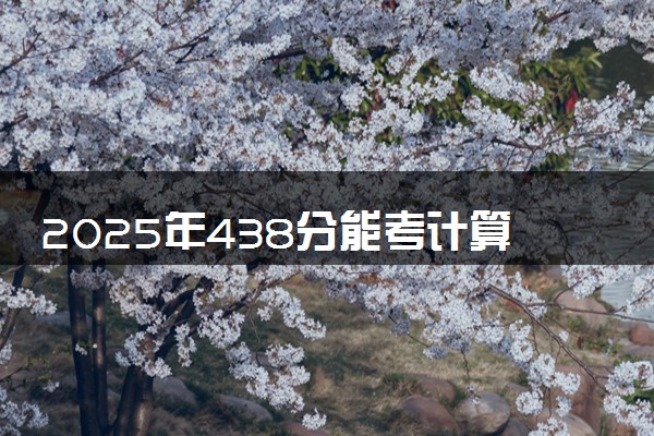 2025年438分能考计算机应用技术专业吗 438分计算机应用技术专业大学推荐