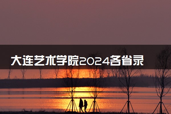 大连艺术学院2024各省录取分数线及最低位次是多少