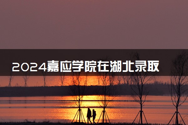 2024嘉应学院在湖北录取分数线 各专业分数及位次