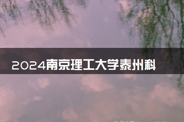 2024南京理工大学泰州科技学院在四川录取分数线 各专业分数及位次