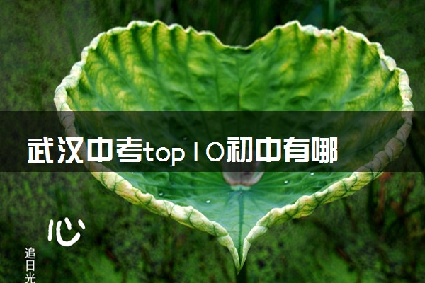 武汉中考top10初中有哪些