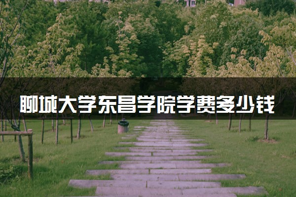 聊城大学东昌学院学费多少钱一年 各专业收费标准（2025年参考）