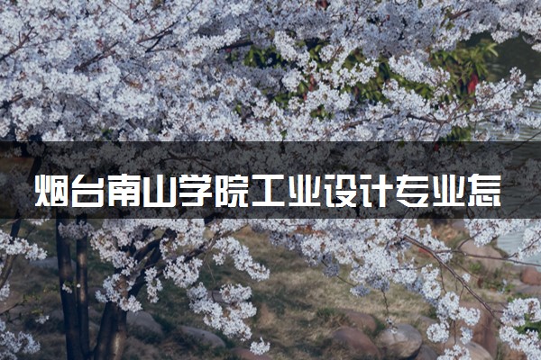 烟台南山学院工业设计专业怎么样 录取分数线多少