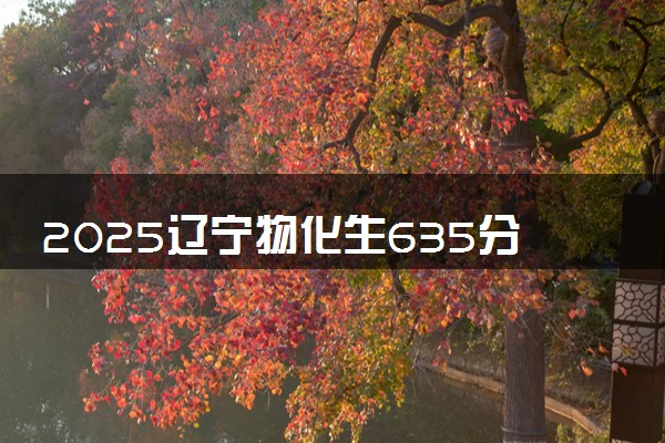 2025辽宁物化生635分左右能上什么大学 可以报考的院校名单