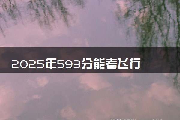 2025年593分能考飞行器制造工程专业吗 593分飞行器制造工程专业大学推荐