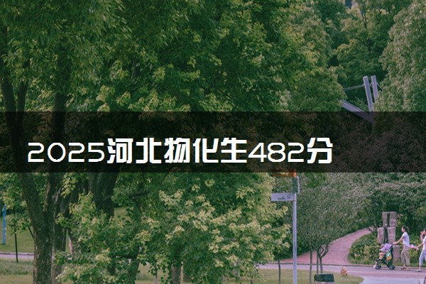2025河北物化生482分左右能上什么大学 可以报考的院校名单