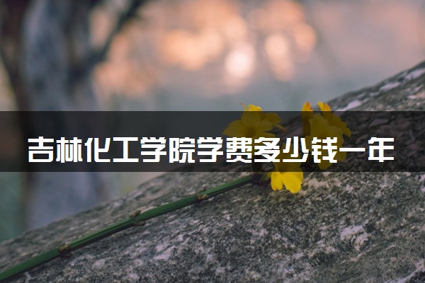 吉林化工学院学费多少钱一年 各专业收费标准（2025年参考）
