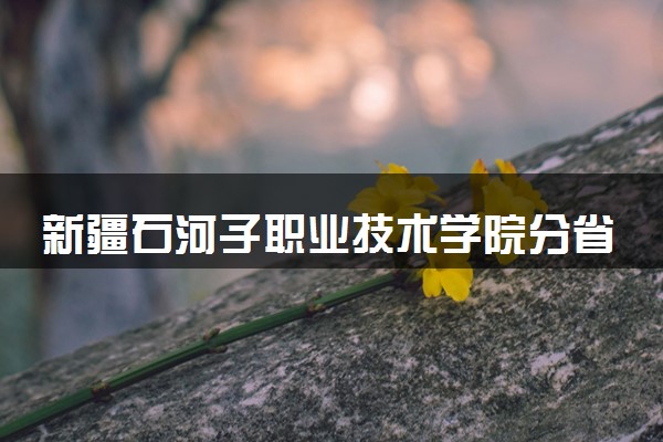 新疆石河子职业技术学院分省招生人数及招生专业2025年招生计划参考