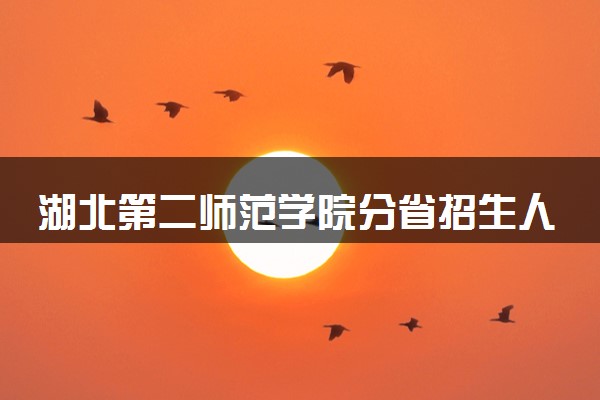 湖北第二师范学院分省招生人数及招生专业2025年招生计划参考