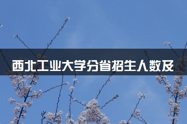 西北工业大学分省招生人数及招生专业2025年招生计划参考