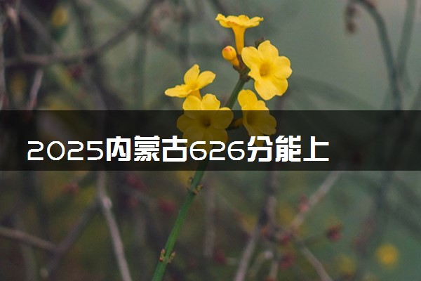 2025内蒙古626分能上的大学有哪些 可以报考院校名单