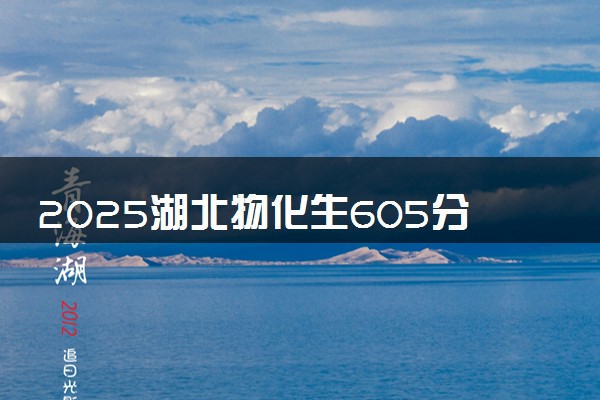 2025湖北物化生605分左右能上什么大学 可以报考的院校名单