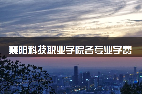 襄阳科技职业学院各专业学费多少钱一年 收费标准是什么