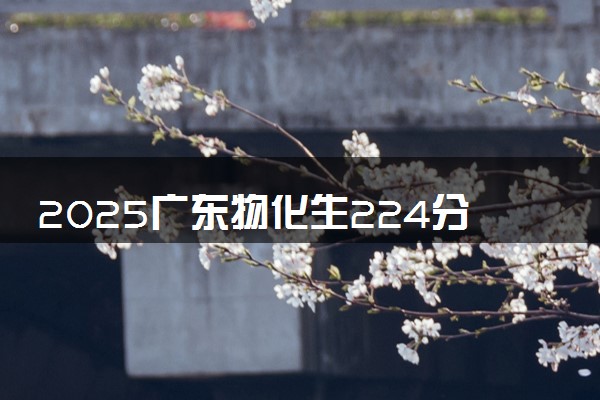 2025广东物化生224分左右能上什么大学 可以报考的院校名单